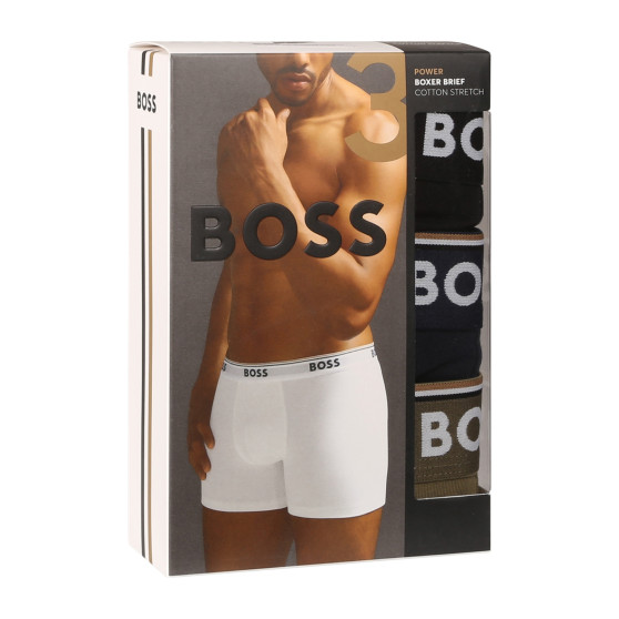 3PACK pánské boxerky BOSS vícebarevné (50517828 983)