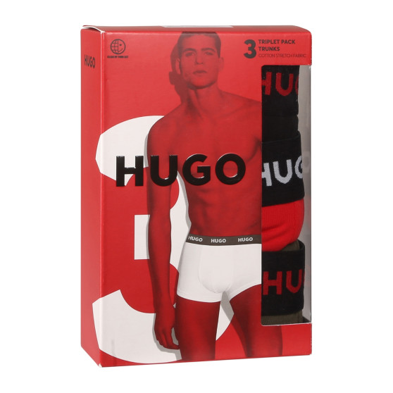 3PACK pánské boxerky HUGO vícebarevné (50517878 964)