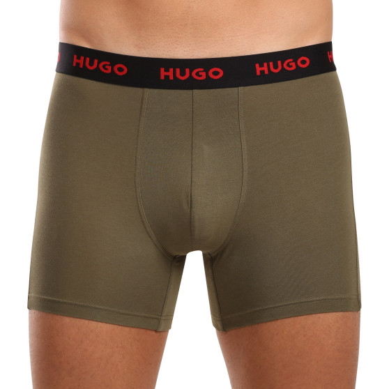 3PACK pánské boxerky HUGO vícebarevné (50517887 978)