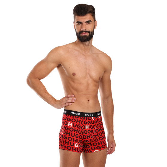 3PACK pánské boxerky HUGO vícebarevné (50517887 978)