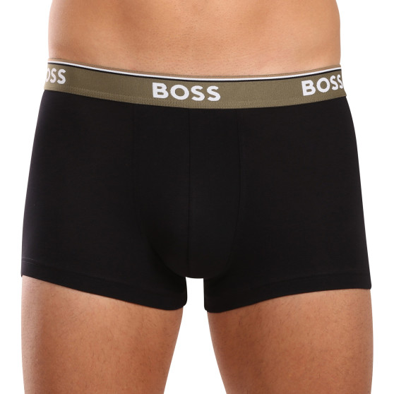 3PACK pánské boxerky BOSS černé (50517827 980)