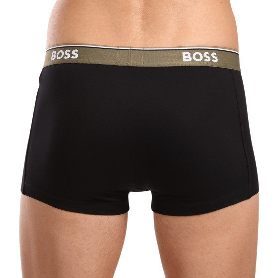 3PACK pánské boxerky BOSS černé (50517827 980)