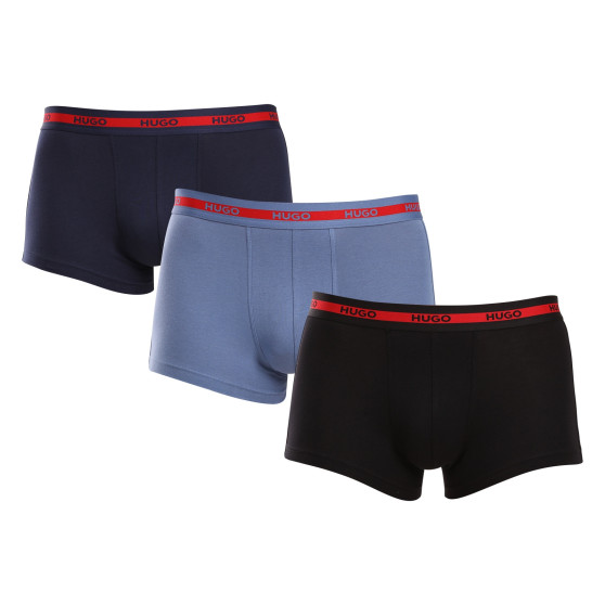 3PACK pánské boxerky HUGO vícebarevné (50517883 970)