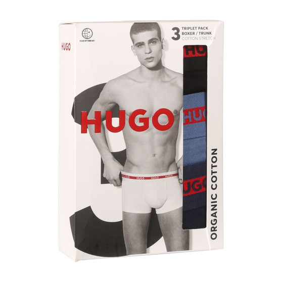 3PACK pánské boxerky HUGO vícebarevné (50517883 970)