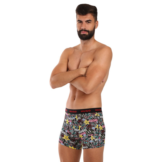 3PACK pánské boxerky HUGO vícebarevné (50517887 979)