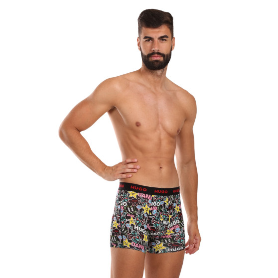 3PACK pánské boxerky HUGO vícebarevné (50517887 979)