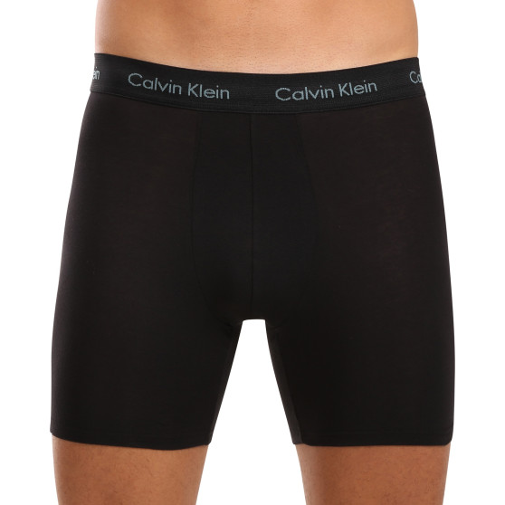 3PACK pánské boxerky Calvin Klein černé (NB1770A-Q5F)