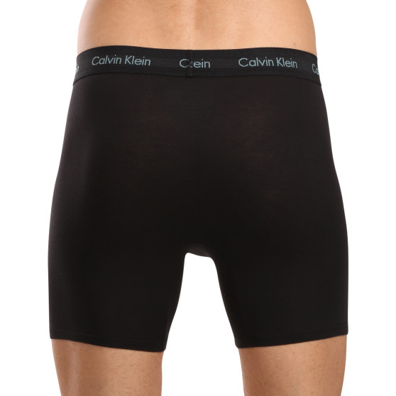 3PACK pánské boxerky Calvin Klein černé (NB1770A-Q5F)