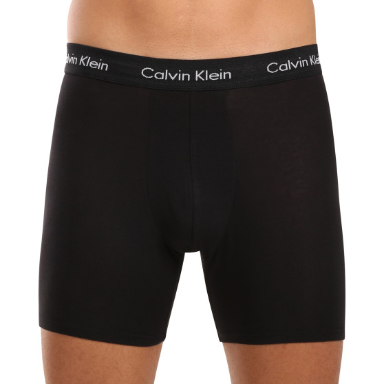 3PACK pánské boxerky Calvin Klein černé (NB1770A-Q5F)