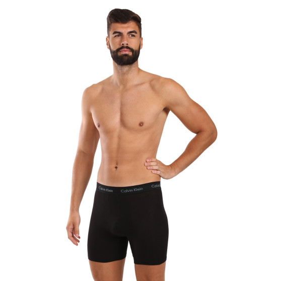 3PACK pánské boxerky Calvin Klein černé (NB1770A-Q5F)