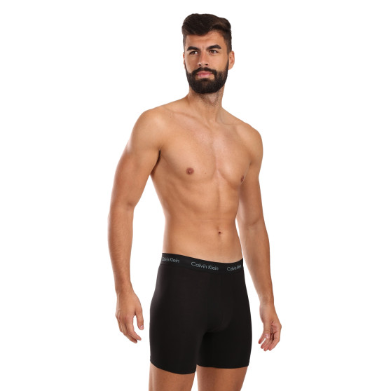 3PACK pánské boxerky Calvin Klein černé (NB1770A-Q5F)