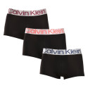 3PACK pánské boxerky Calvin Klein černé (NB3074A-MJ3)