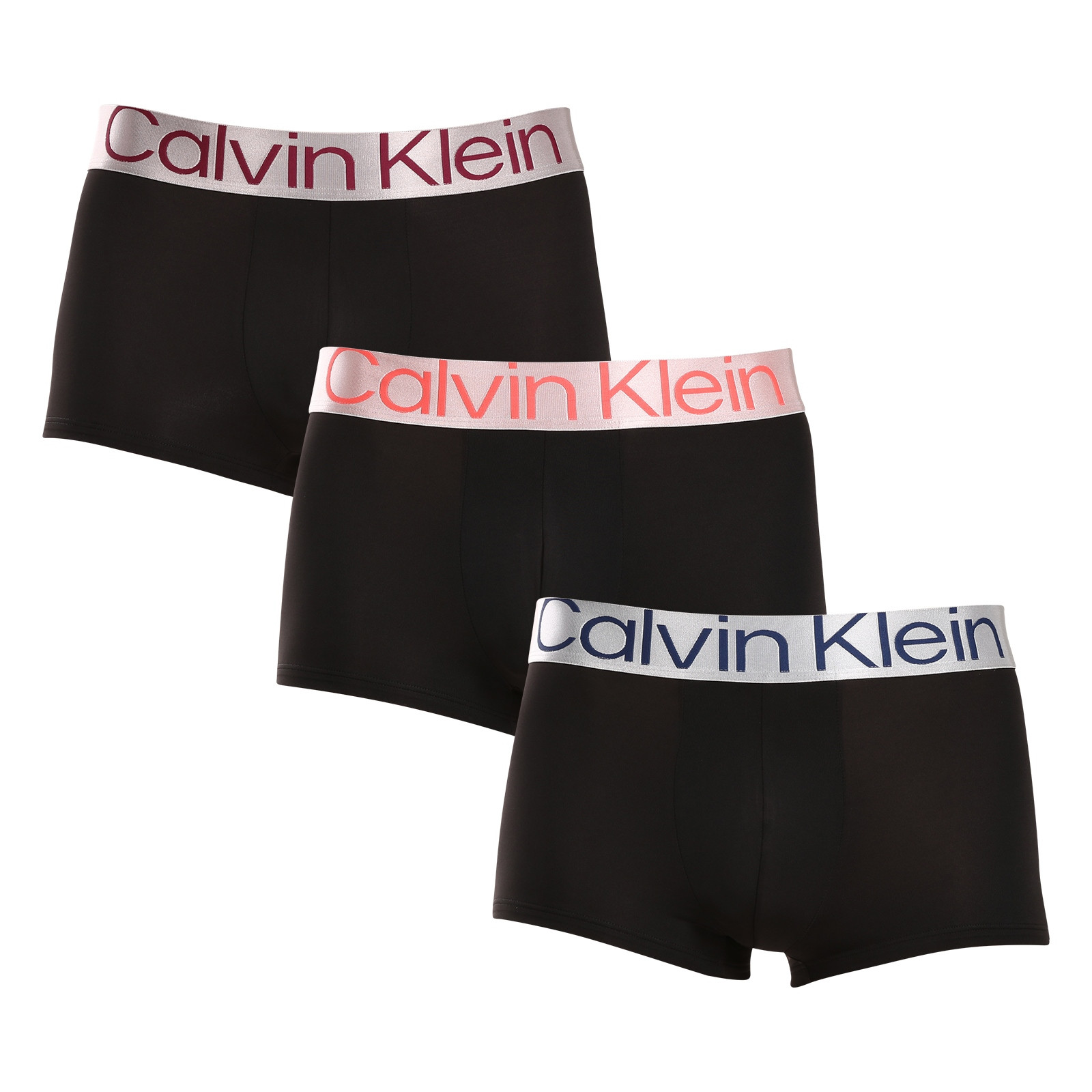 3PACK pánské boxerky Calvin Klein černé (NB3074A-MJ3) XXL, trenky / trenýrky