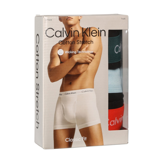 3PACK pánské boxerky Calvin Klein černé (NB2615A-NLS)