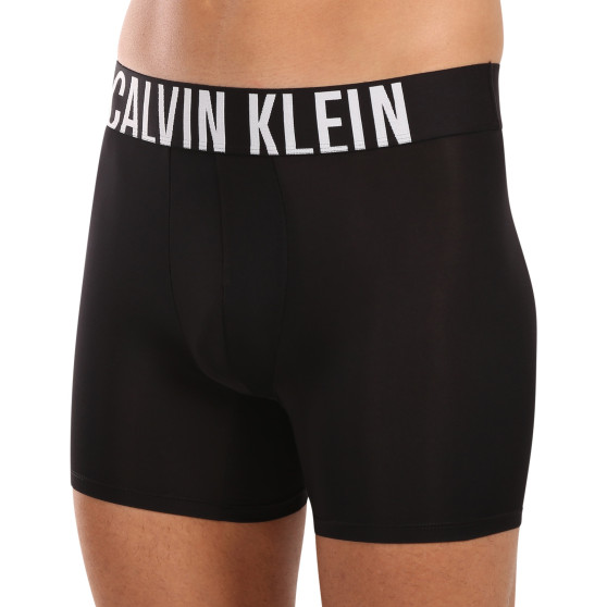 3PACK pánské boxerky Calvin Klein černé (NB3612A-Q1L)