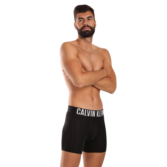 3PACK pánské boxerky Calvin Klein černé (NB3612A-Q1L)