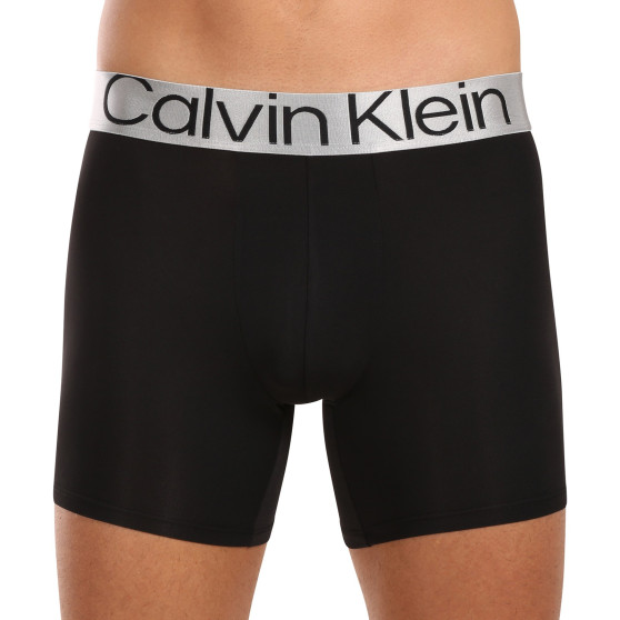 3PACK pánské boxerky Calvin Klein černé (NB3075A-QTE)