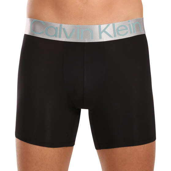 3PACK pánské boxerky Calvin Klein černé (NB3075A-QTE)