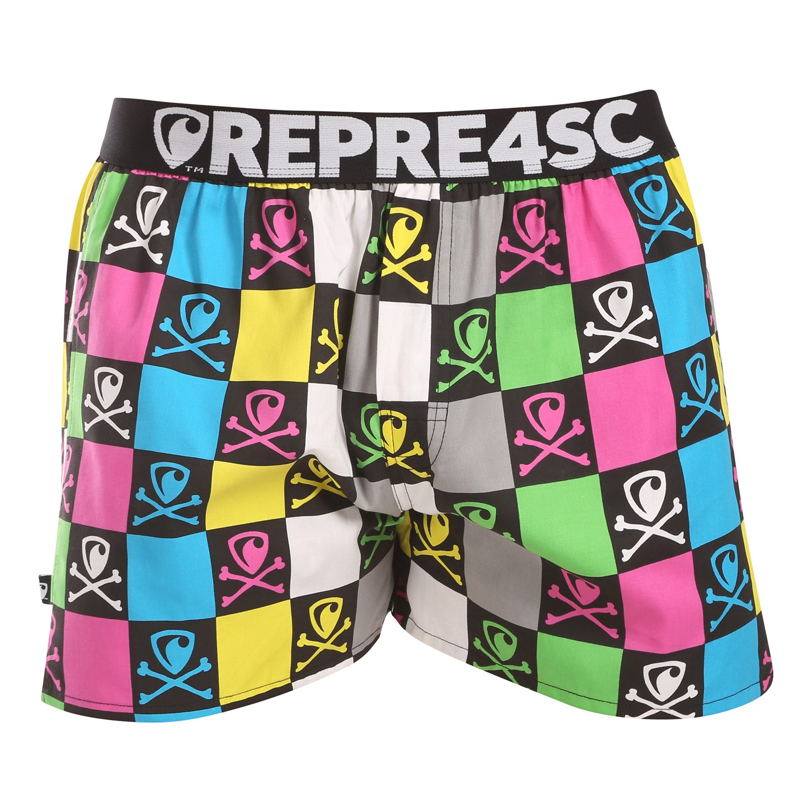 Pánské trenky Represent exclusive Mike Bones Monoscope (R4M-BOX-0718) L, trenýrky