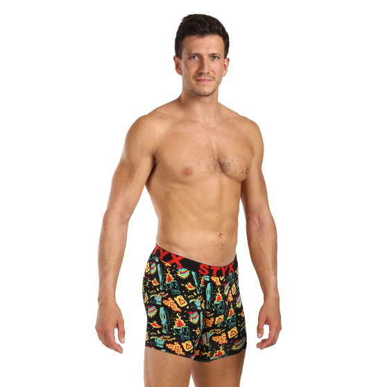 Pánské boxerky Styx long art sportovní guma toohot (UN1458)