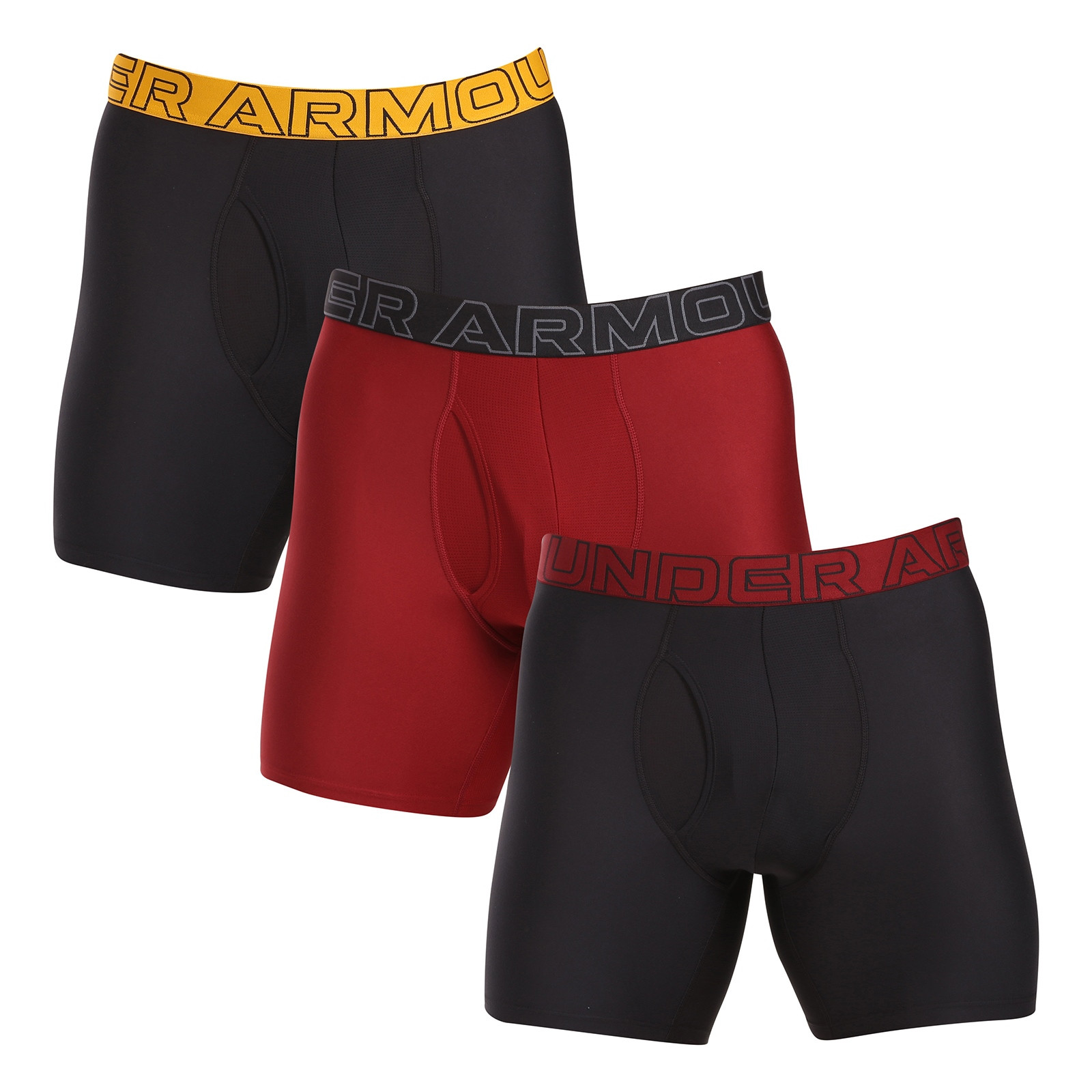 3PACK pánské boxerky Under Armour vícebarevné (1383878 625) M, trenky / trenýrky