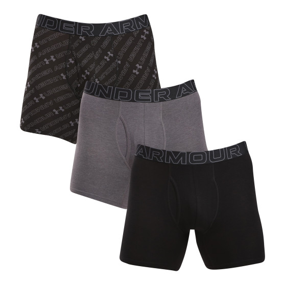 3PACK pánské boxerky Under Armour vícebarevné (1383890 001)