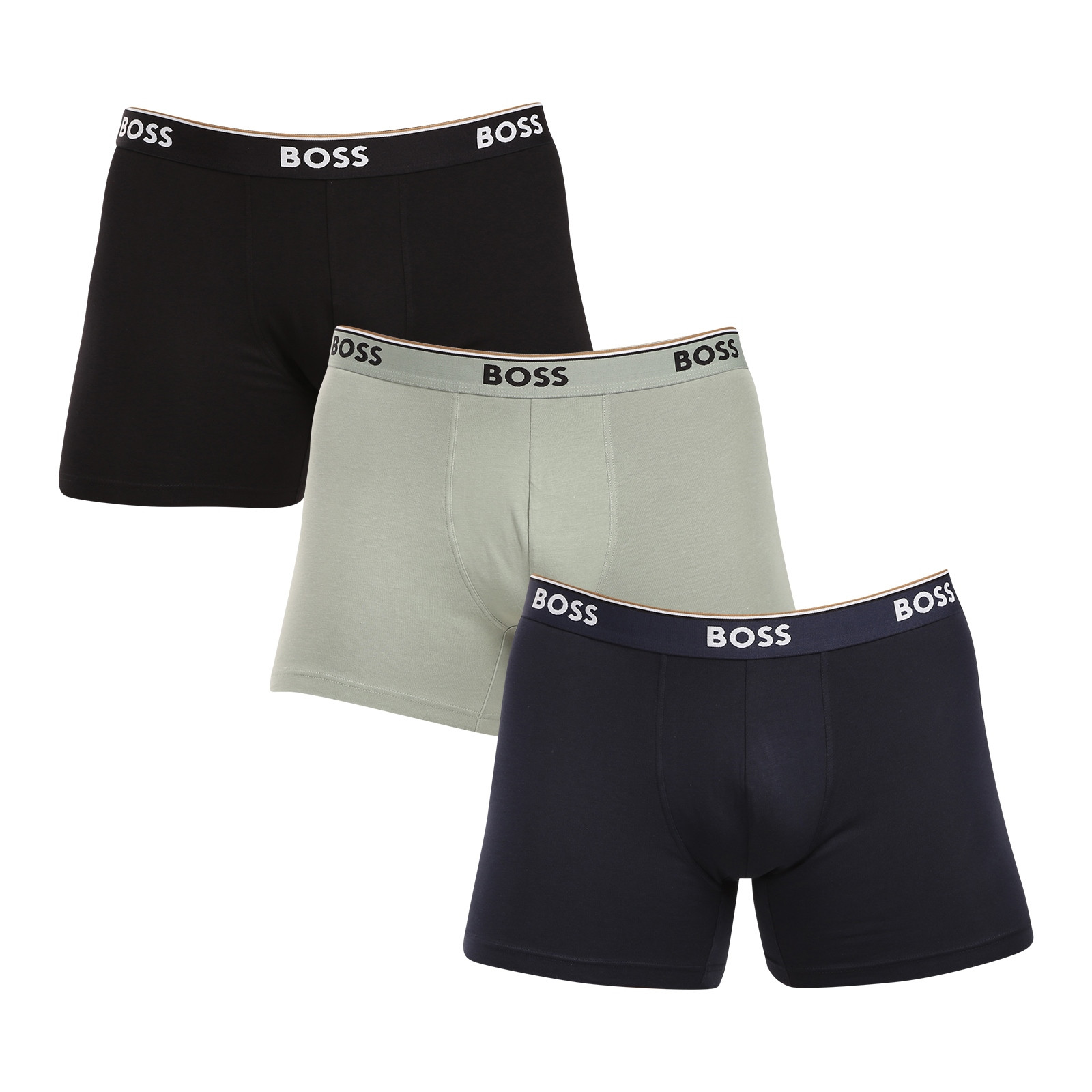 3PACK pánské boxerky BOSS vícebarevné (50517828 970) S, trenky / trenýrky