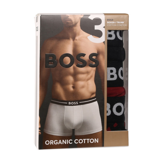 3PACK pánské boxerky BOSS vícebarevné (50517836 977)