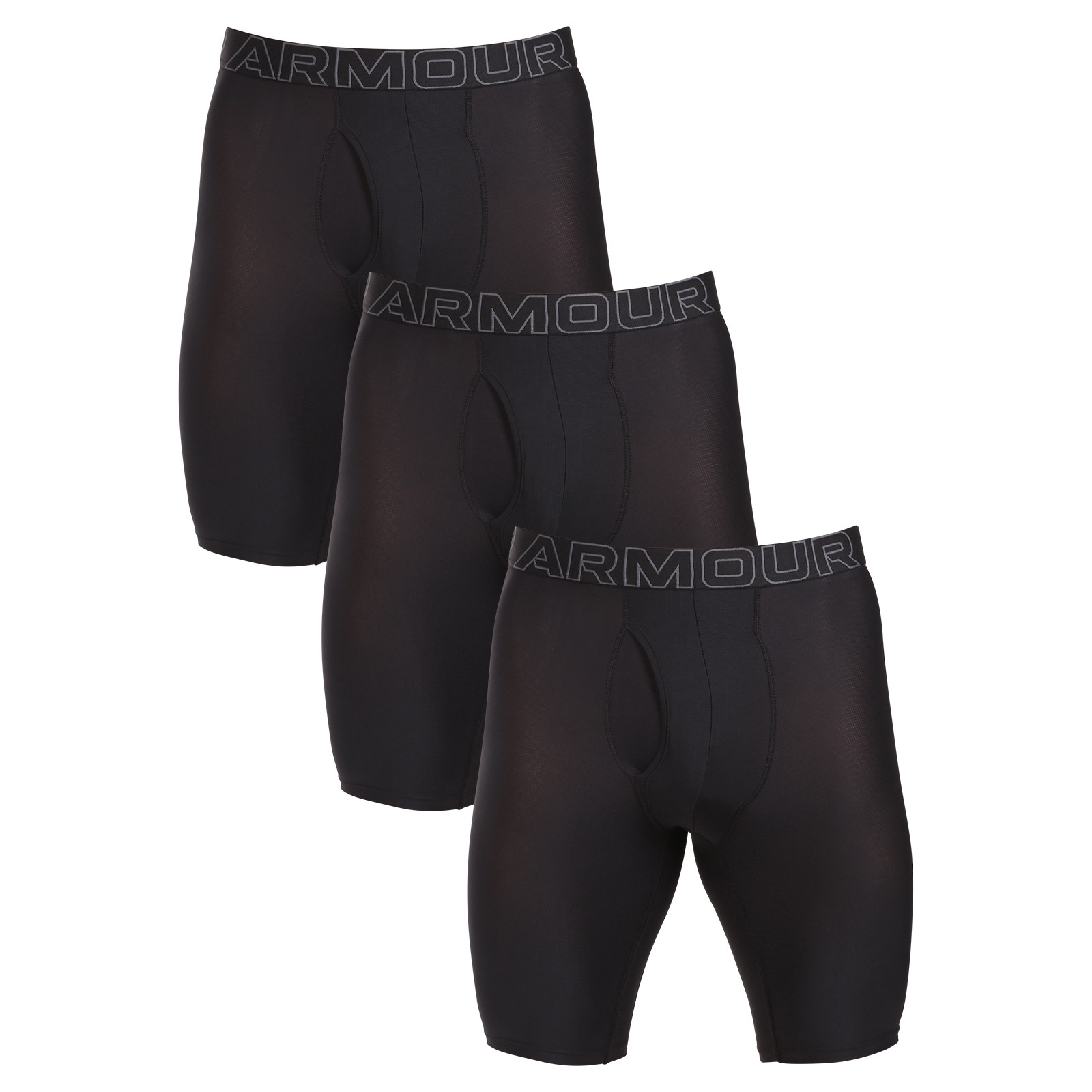 3PACK pánské boxerky Under Armour černé (1383886 001) 5XL, trenky / trenýrky