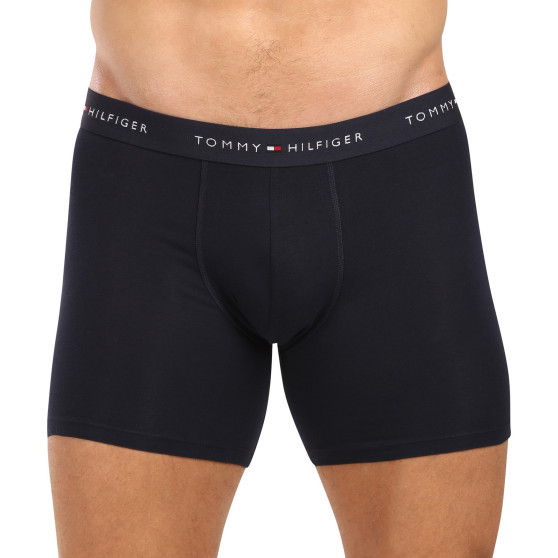 3PACK pánské boxerky Tommy Hilfiger tmavě modré (UM0UM02765 0W3)