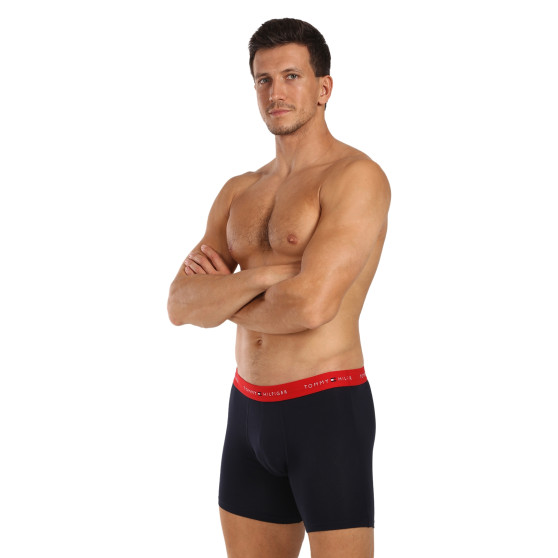 3PACK pánské boxerky Tommy Hilfiger tmavě modré (UM0UM02765 0W3)