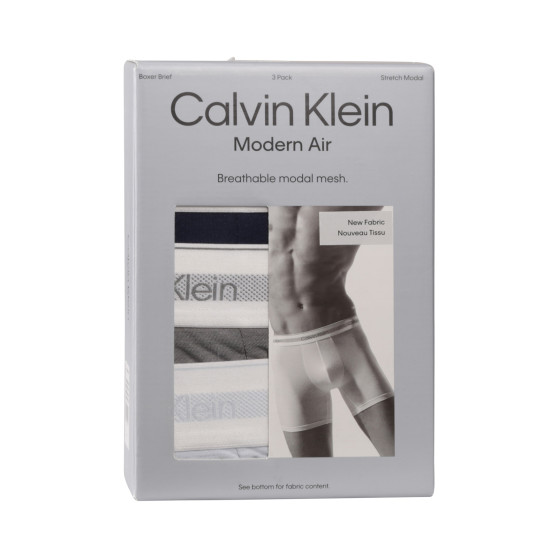 3PACK pánské boxerky Calvin Klein vícebarevné (NB3954A-PS9)