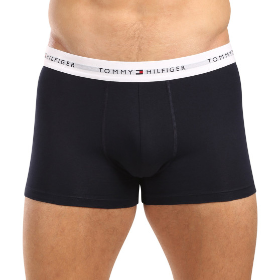 3PACK pánské boxerky Tommy Hilfiger tmavě modré (UM0UM02763 0W3)