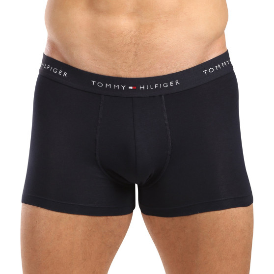 3PACK pánské boxerky Tommy Hilfiger tmavě modré (UM0UM02763 0W3)