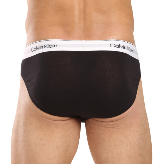 3PACK pánské slipy Calvin Klein černé (NB3961A-UB1)