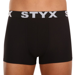 Pánské boxerky Styx sportovní guma nadrozměr černé (R960)