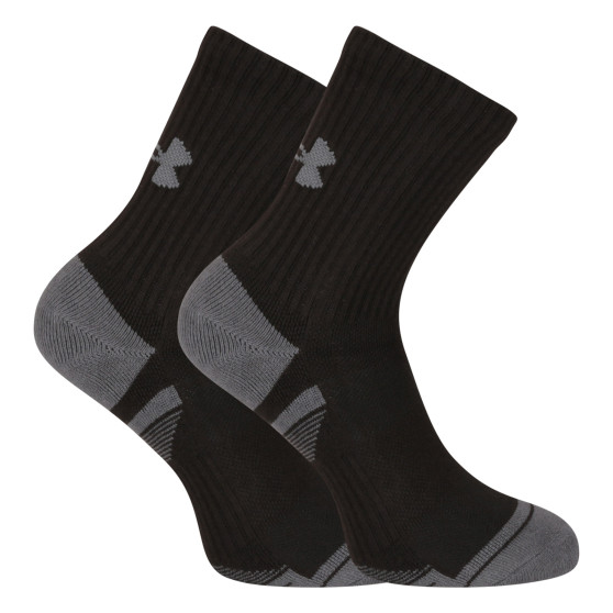 3PACK ponožky Under Armour černé (1379530 001)