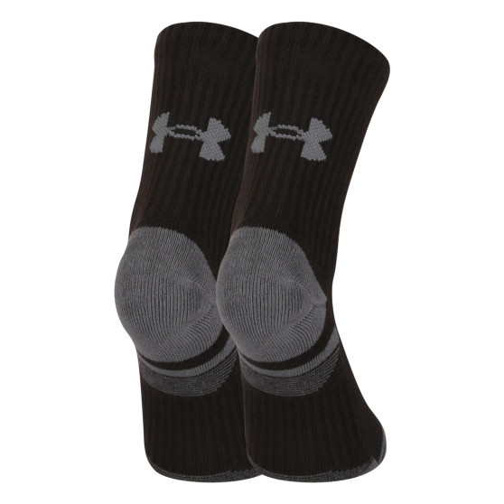 3PACK ponožky Under Armour černé (1379530 001)