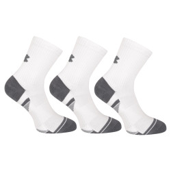 3PACK ponožky Under Armour bílé (1379530 100)