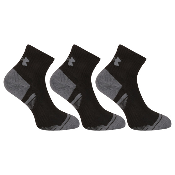 3PACK ponožky Under Armour černé  (1379528 001)