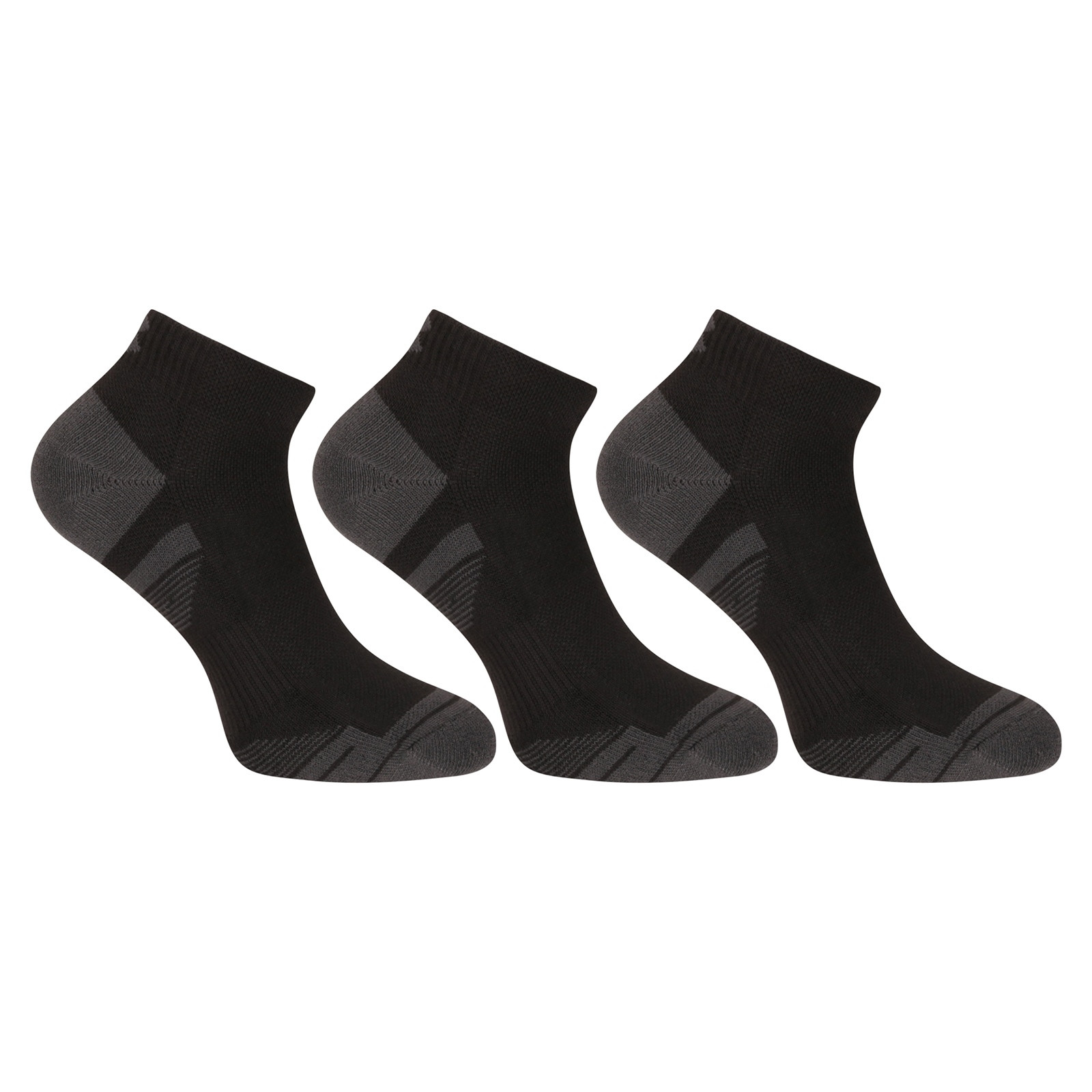 3PACK ponožky Under Armour černé (1379504 001) M