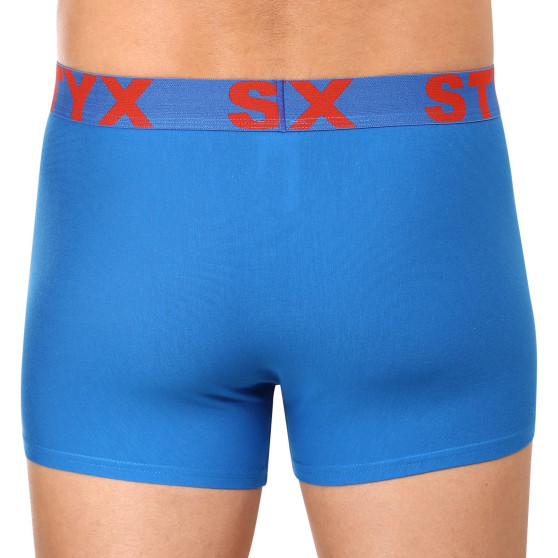 5PACK pánské boxerky Styx sportovní guma nadrozměr vícebarevné (5R9612817)