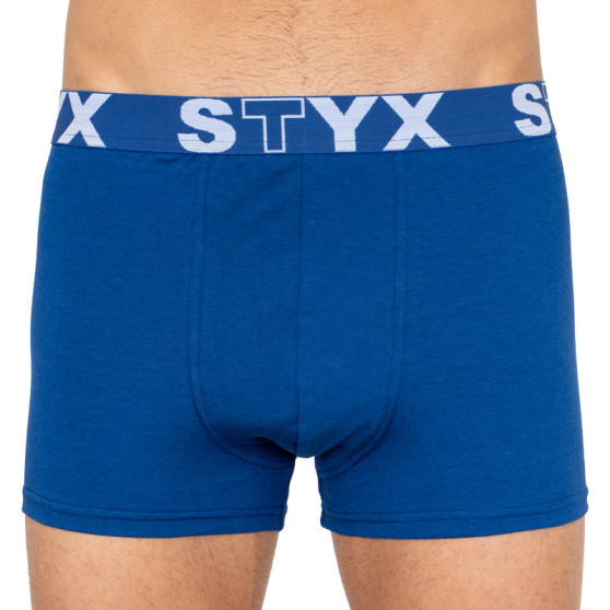 5PACK pánské boxerky Styx sportovní guma nadrozměr vícebarevné (5R9612817)