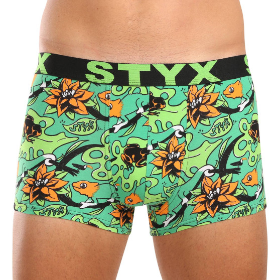 Pánské boxerky Styx art sportovní guma tropic (G1557)