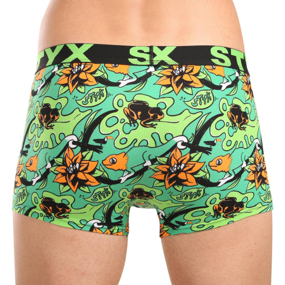 Pánské boxerky Styx art sportovní guma tropic (G1557)