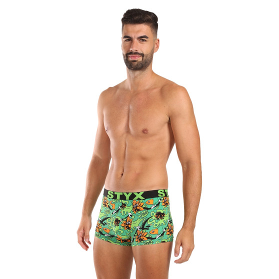 Pánské boxerky Styx art sportovní guma tropic (G1557)