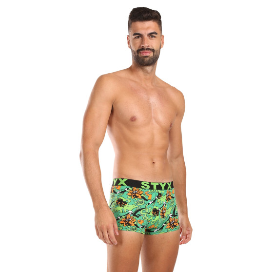 Pánské boxerky Styx art sportovní guma tropic (G1557)