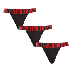 3PACK pánské jocksy Calvin Klein černé (NB3606A-Q5X)