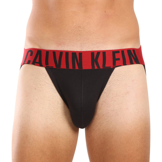 3PACK pánské jocksy Calvin Klein černé (NB3606A-Q5X)