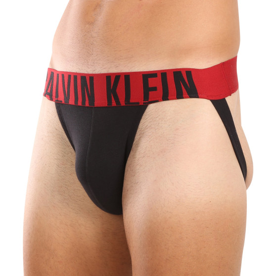 3PACK pánské jocksy Calvin Klein černé (NB3606A-Q5X)